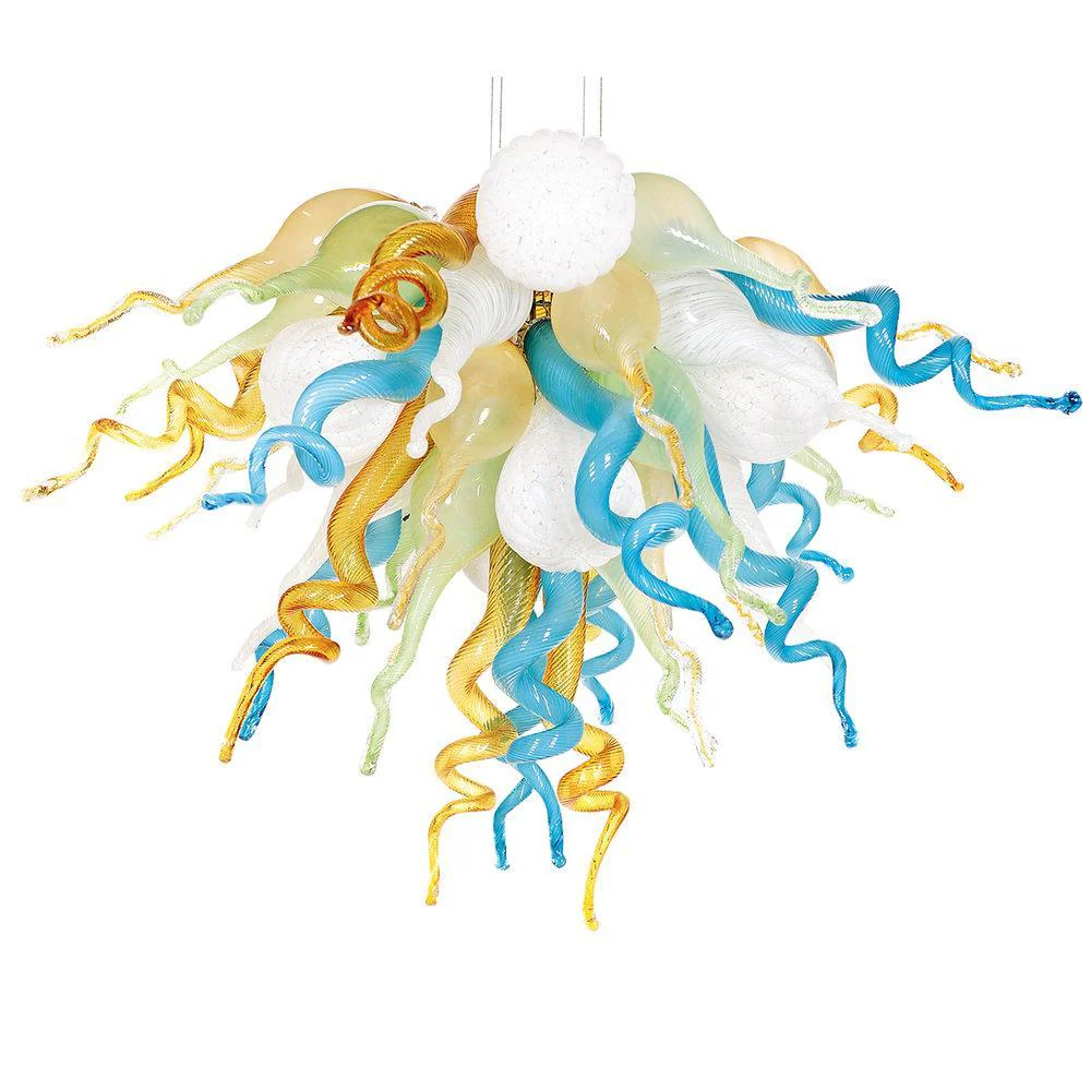 Viz Art Glass ColorSelect Glacier Bay Small Chandelier - Image 2