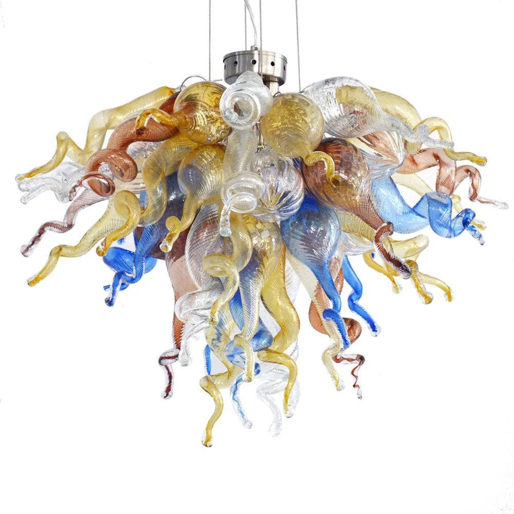 Viz Art Glass ColorSelect Mountain River Small Chandelier - Image 2