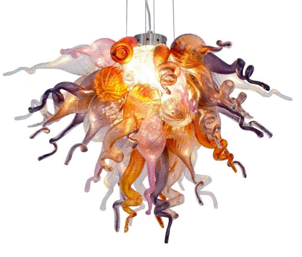 Viz Art Glass ColorSelect Twilight Small Chandelier
