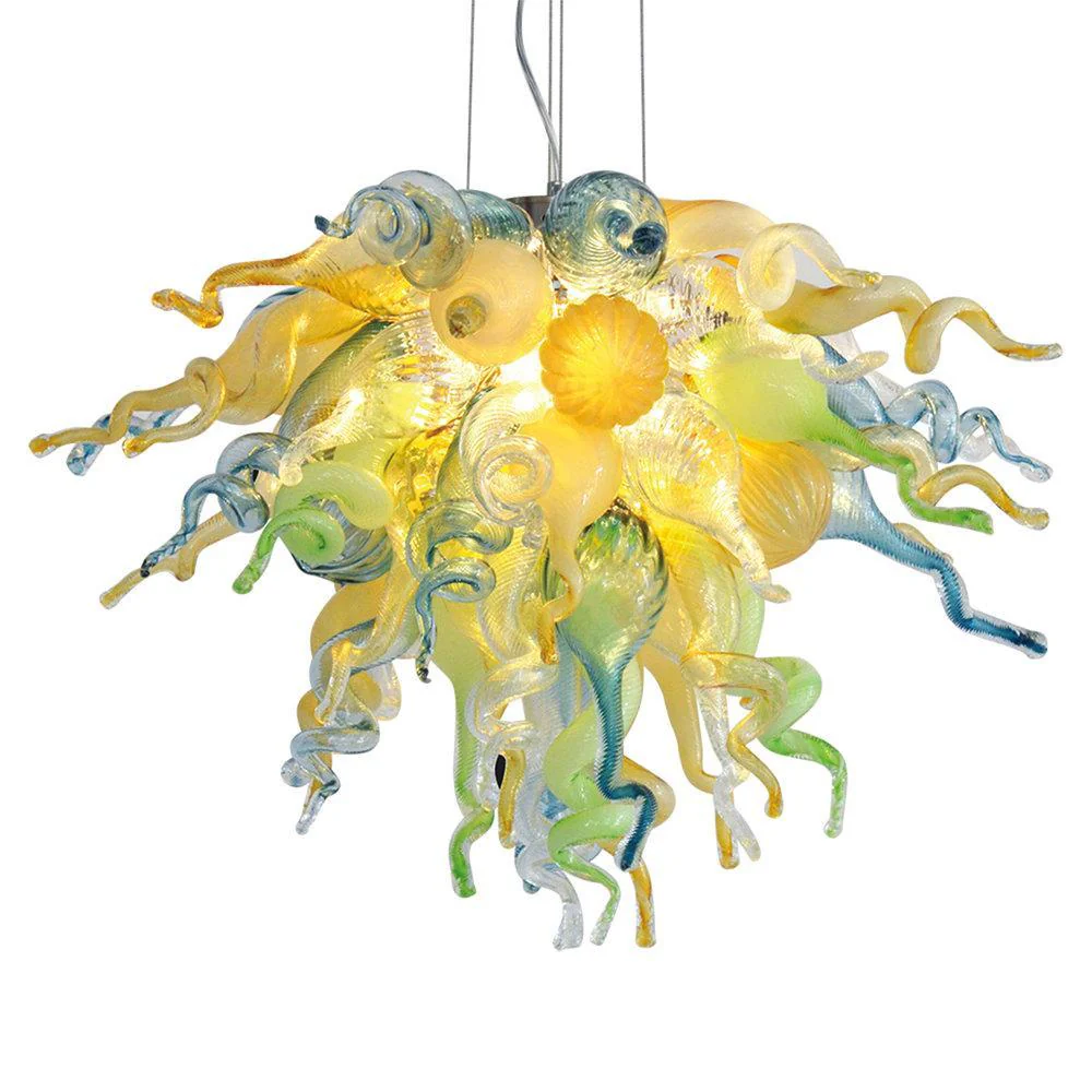 Viz Art Glass ColorSelect California Sunshine Mini Chandelier - Image 3