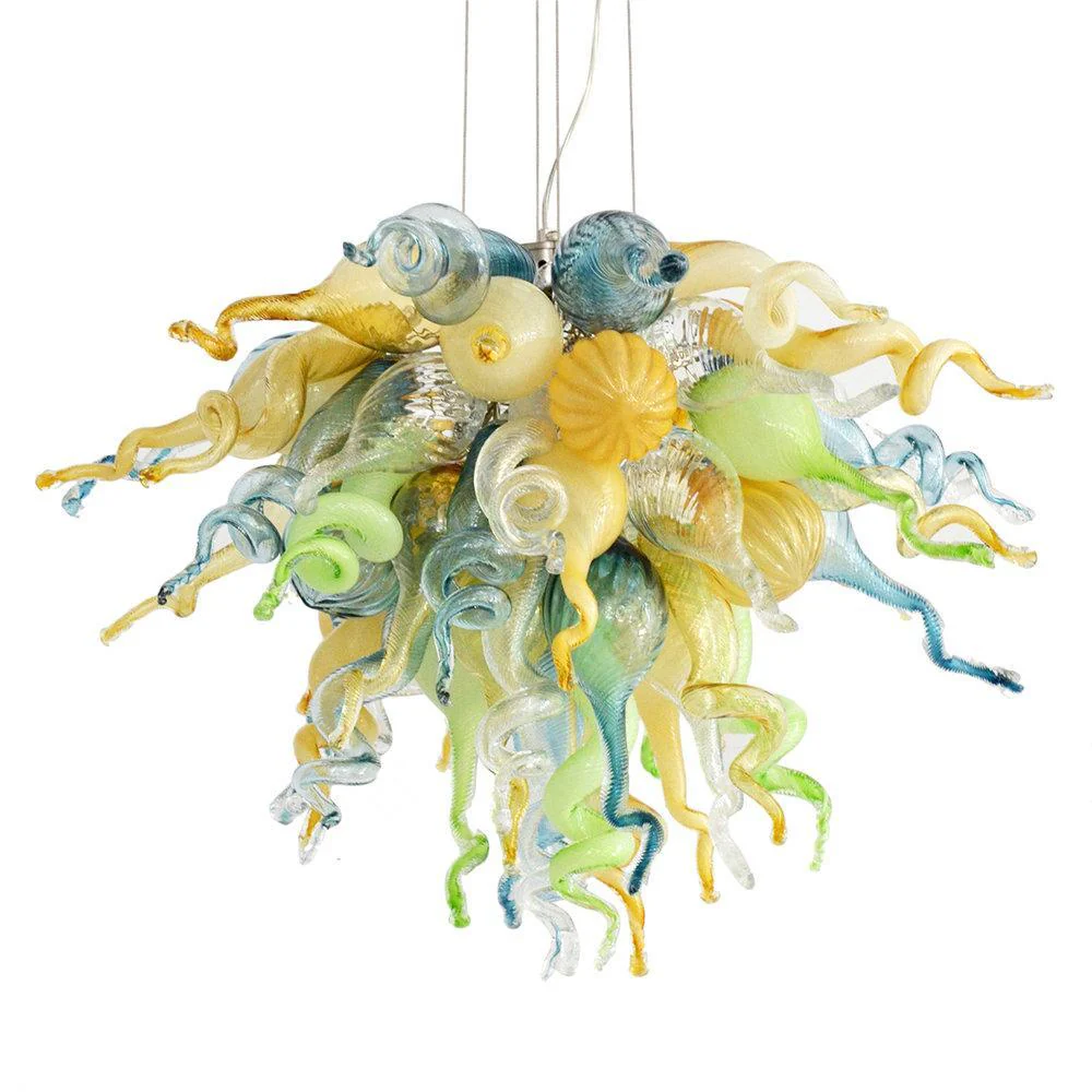 Viz Art Glass ColorSelect California Sunshine Small Chandelier - Image 2