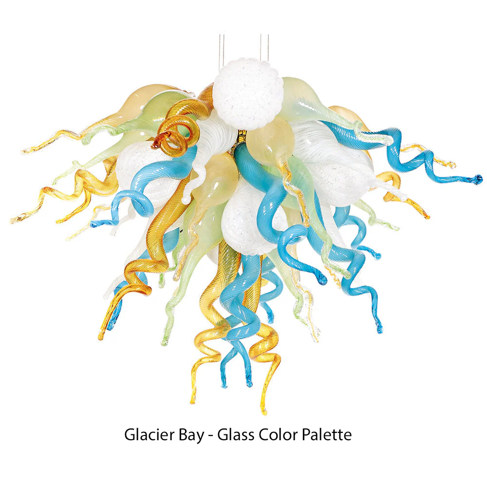 Viz Art Glass ColorSelect Wall Sconce - Glacier Bay - Image 2