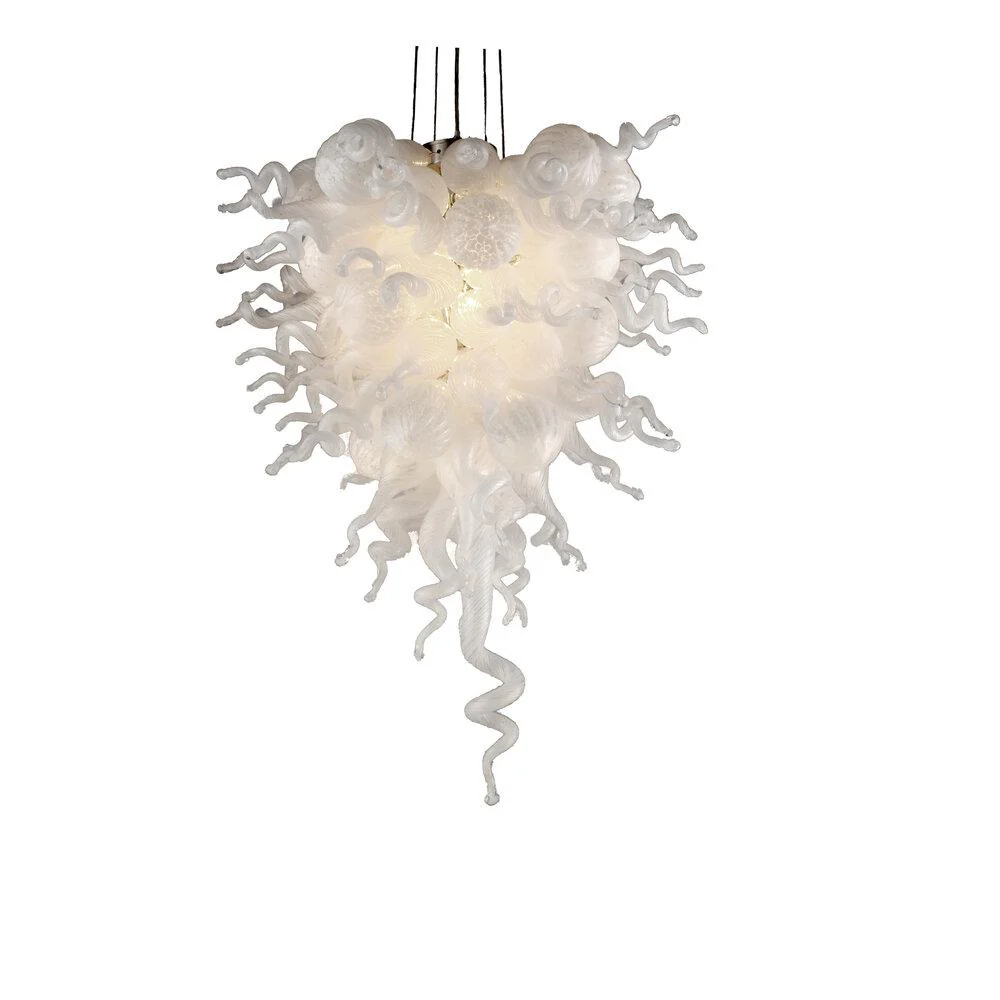 Viz Art Glass ColorSelect Tall Chandelier - Angel