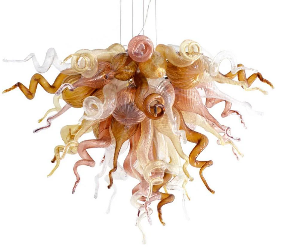 Viz Art Glass ColorSelect Frontier Timber Small Chandelier