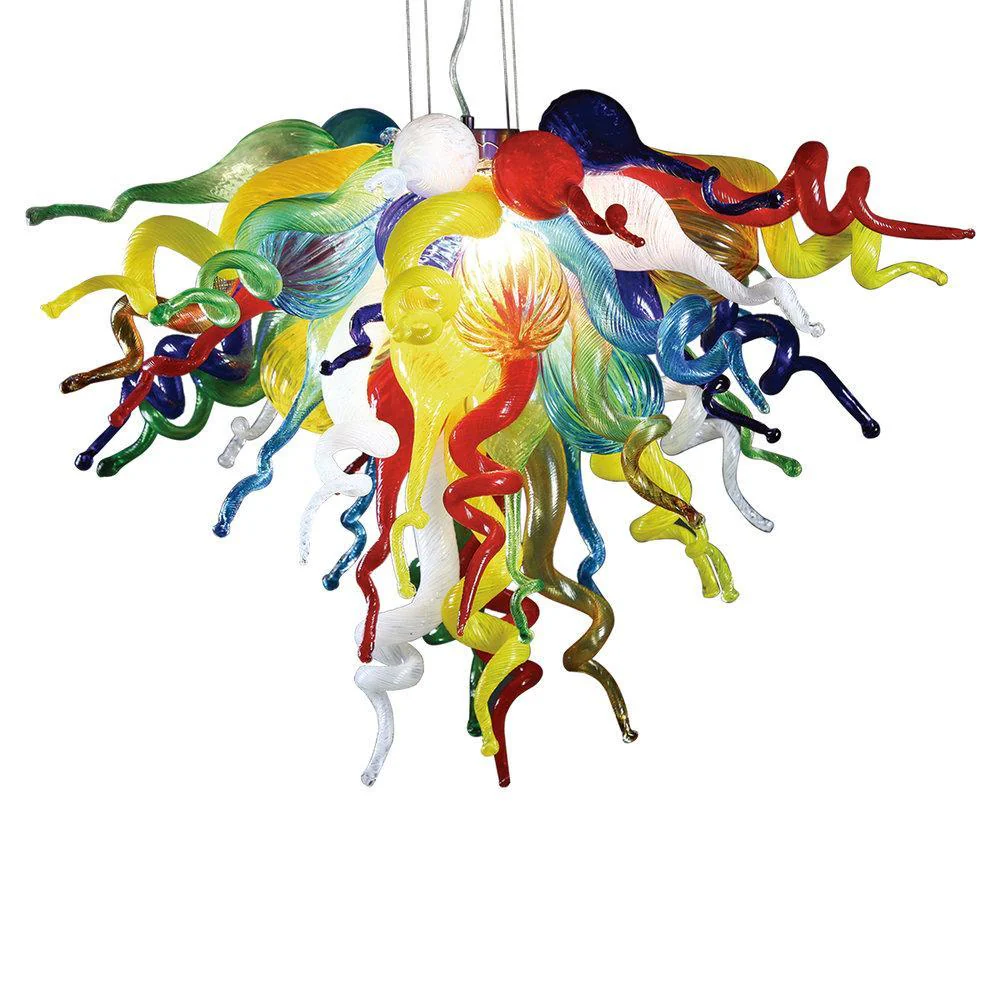 Viz Art Glass ColorSelect Mini Multi-Color Chandelier - Image 2