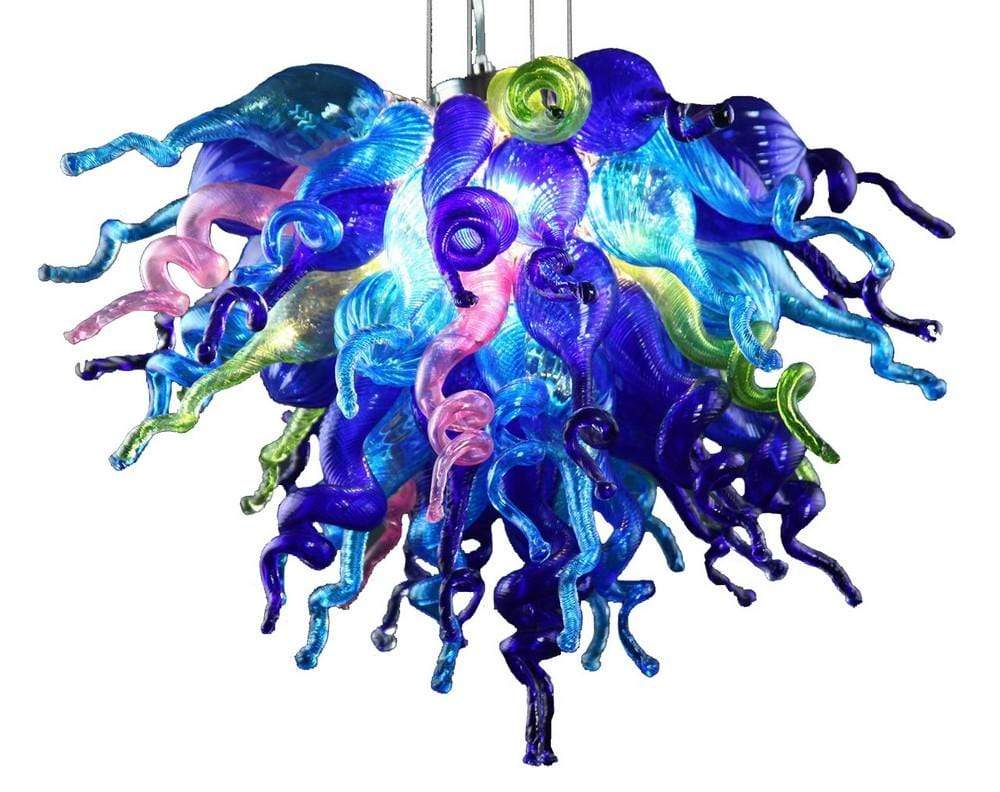 Viz Art Glass ColorSelect Small Wonders of the Sea Chandelier