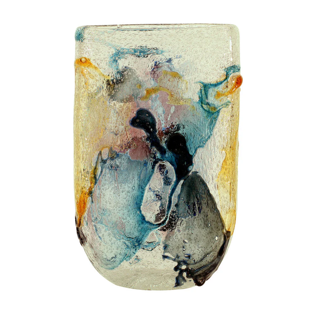 Watercolor Vase by Viz Glass 7544