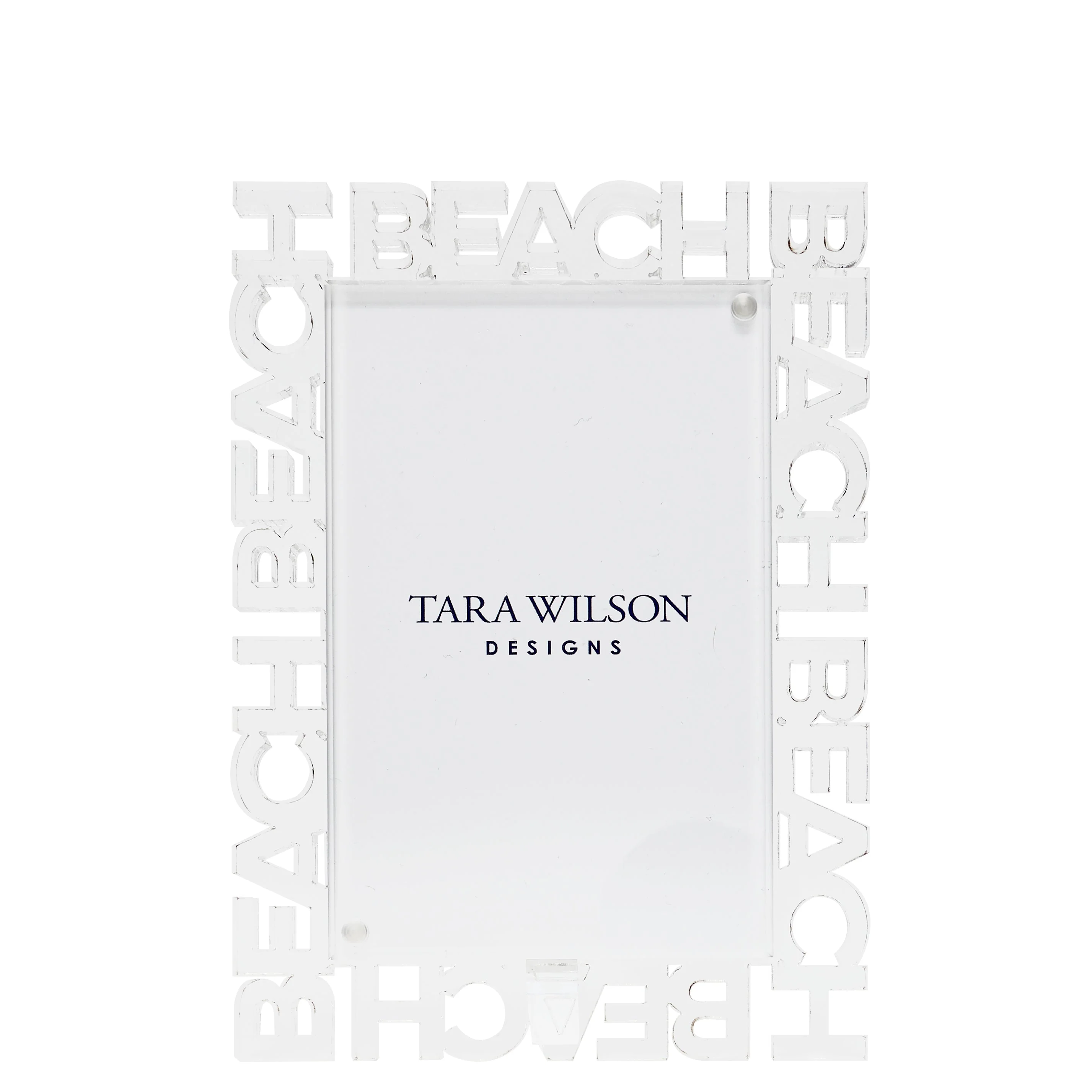 Word Frame 4x6 - Beach