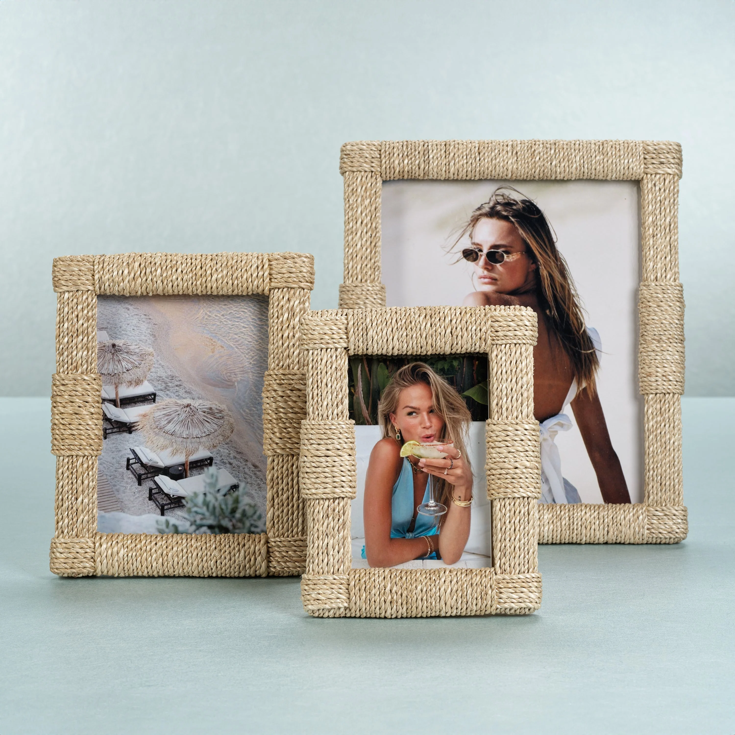 Abaca Rope Photo Frame- 4" x 6" - Image 4