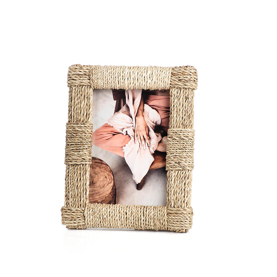 Abaca Rope Photo Frame- 5" x 7"