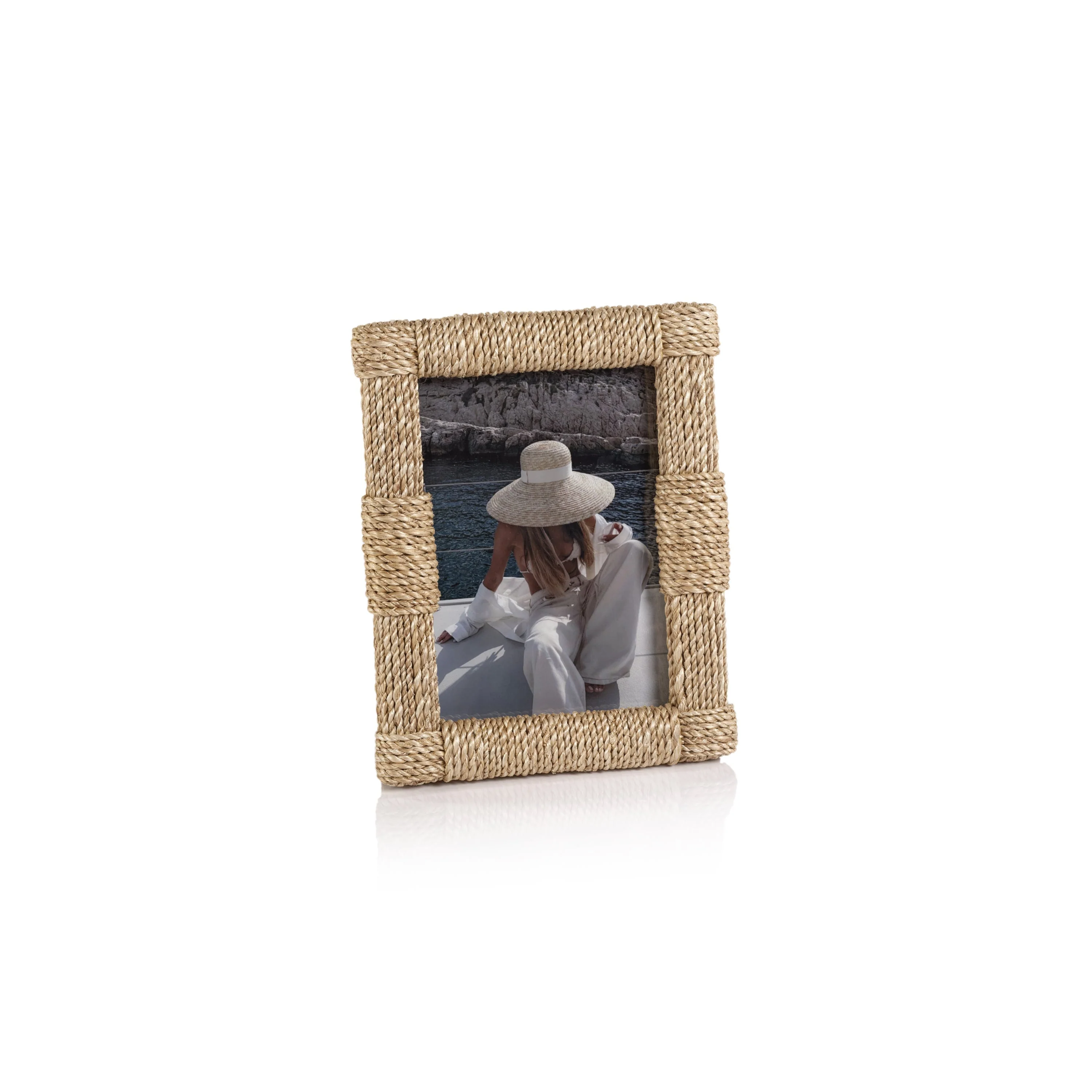 Abaca Rope Photo Frame- 5" x 7" - Image 2