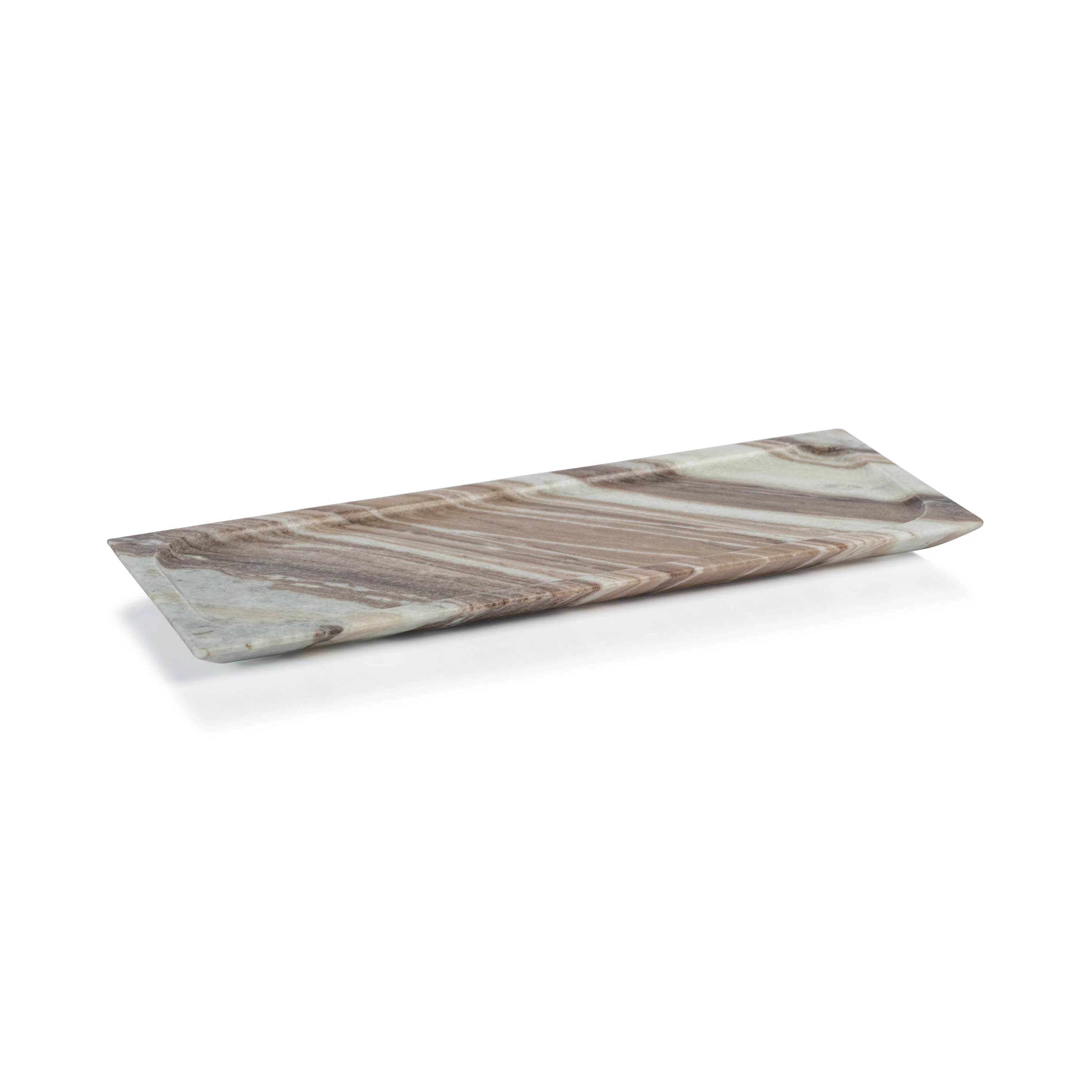 Arabescato Marble Tray 15.75" x 6"