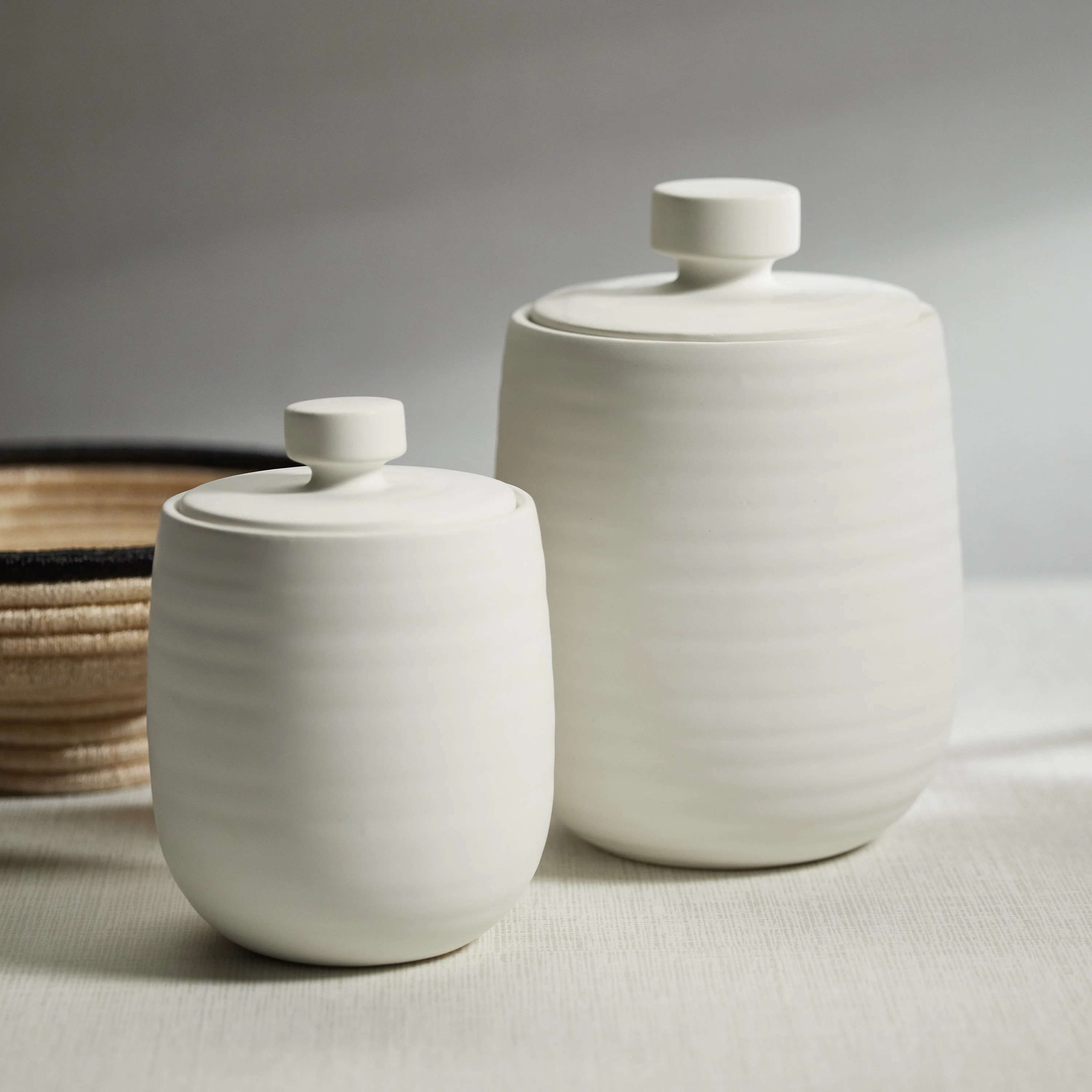Arpege Lidded Jar 11.5" - Image 2