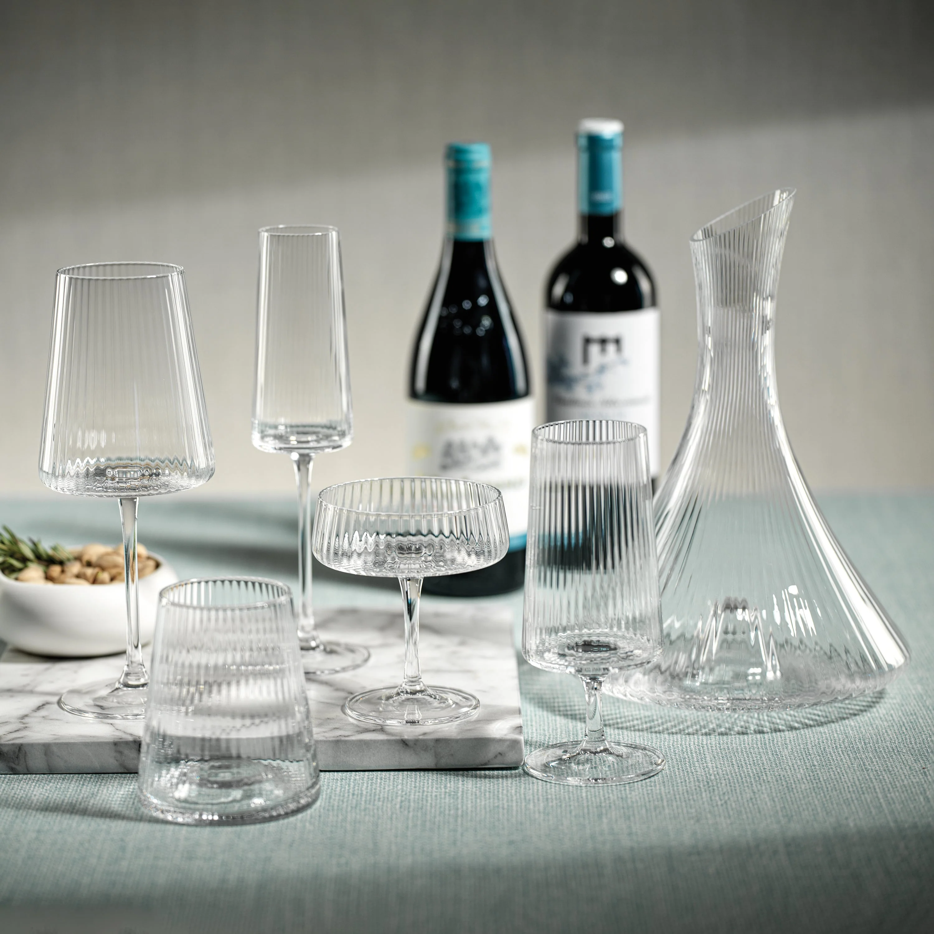 Bandol Fluted Textured Decanter - Image 2