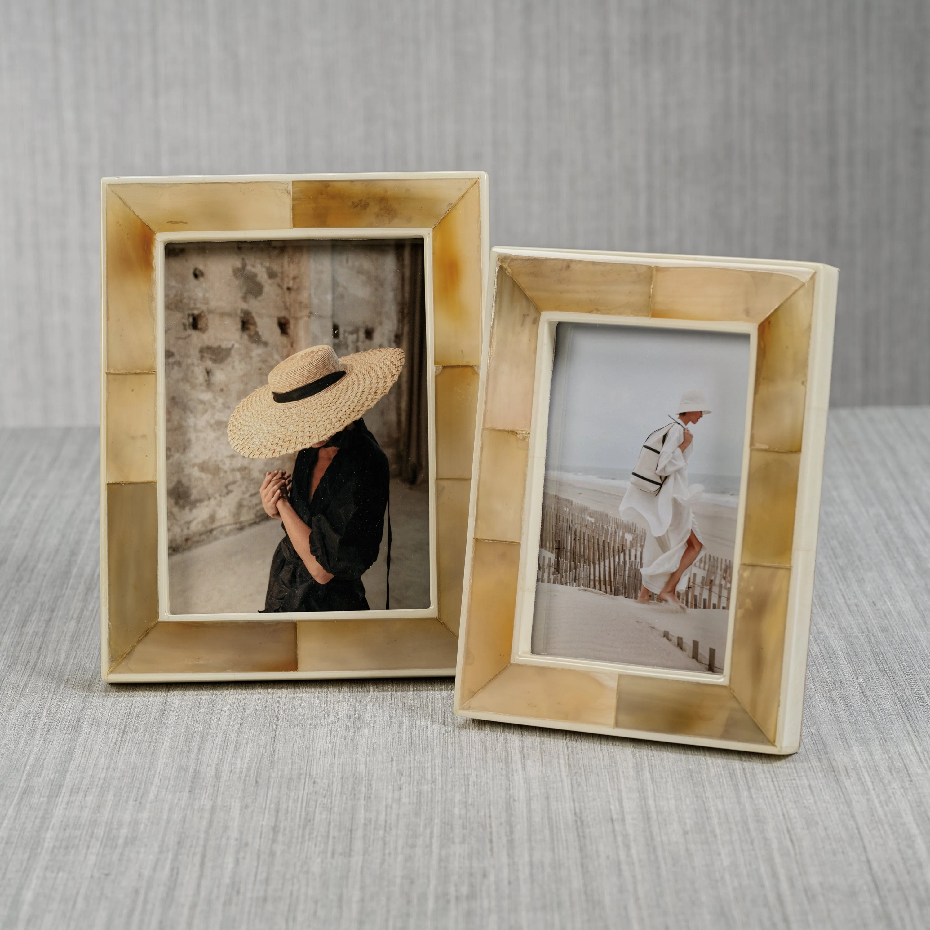 Natural Horn & Bone Photo Frames 4" x 6" - Image 3